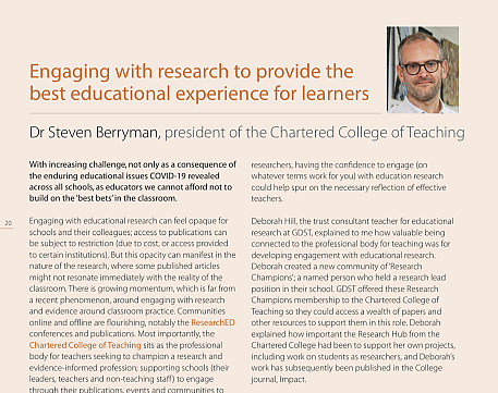 ISC Bulletin Article (2022)